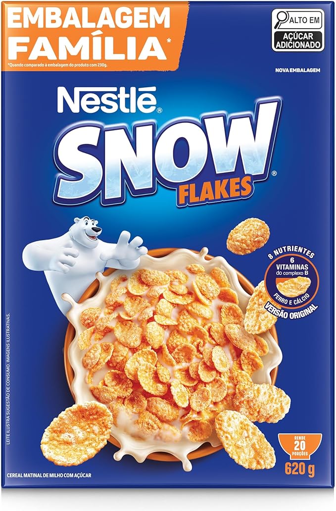 Snow Flakes Cereal Matinal 620G