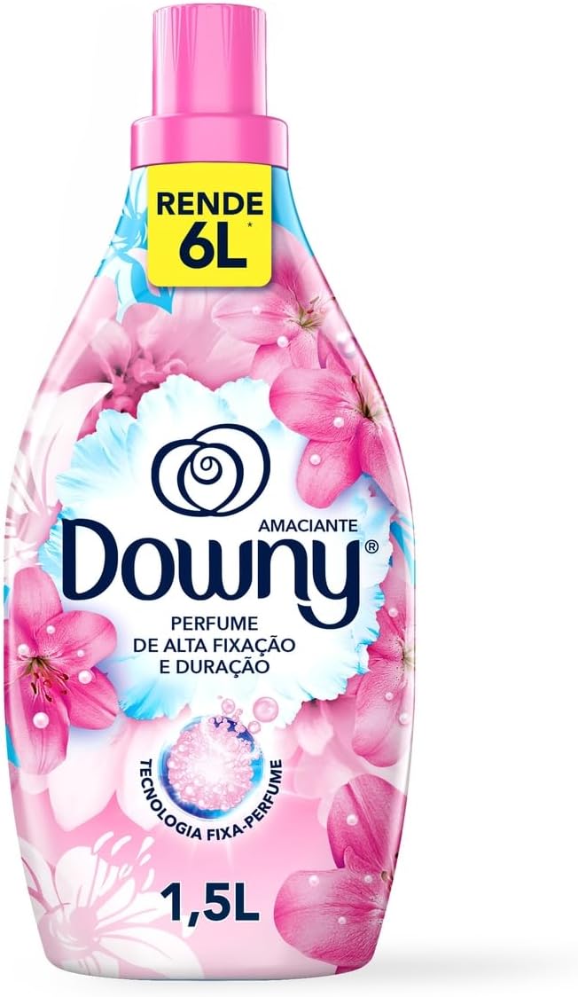 Downy Frescor da Primavera - Amaciante Concentrado, 1, 5L